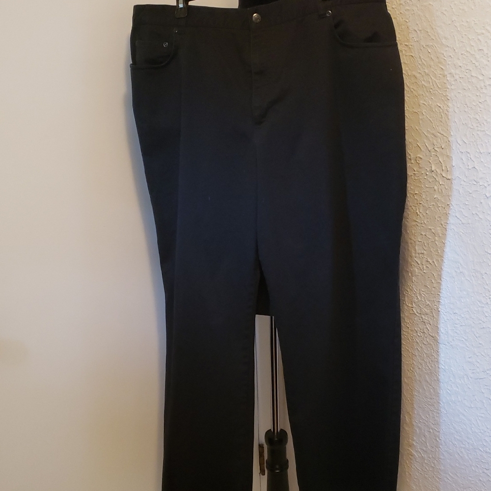 Jones New York Women's Black Straight Leg Jeans
